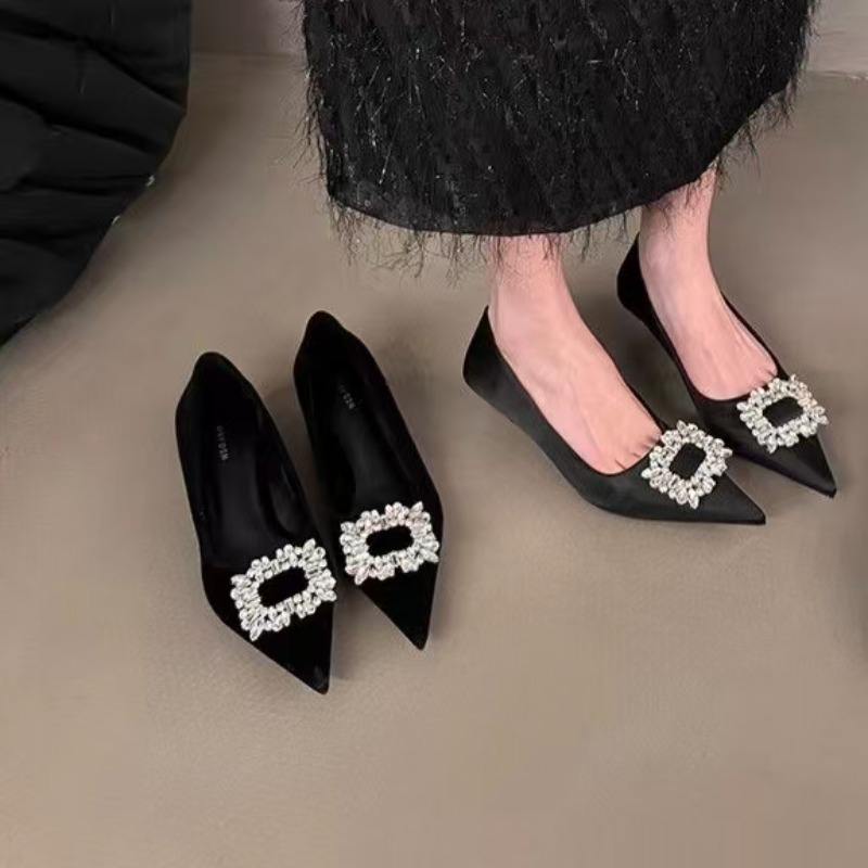 Women Shoes Black - Siyah Kitten ve Kadın Ayakkabıları, Kadın