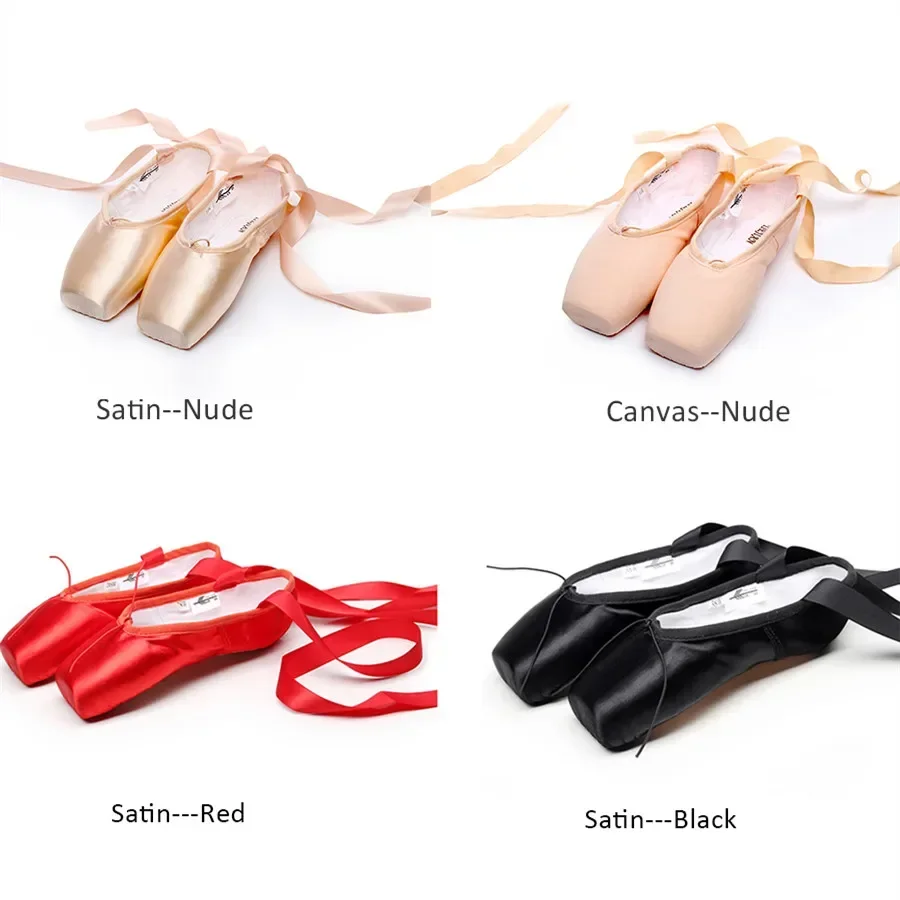 Women'S Xc Shoes - TIEJIAN Profesyonel Bale Pointe Ayakkabıları Kanvas