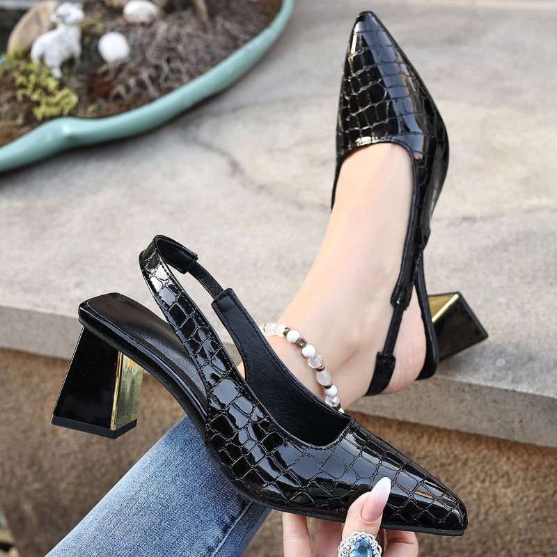 Yazlık Yüksek Topuklu Sandalet - Women Shoes Black incelemesi ve fiyatı