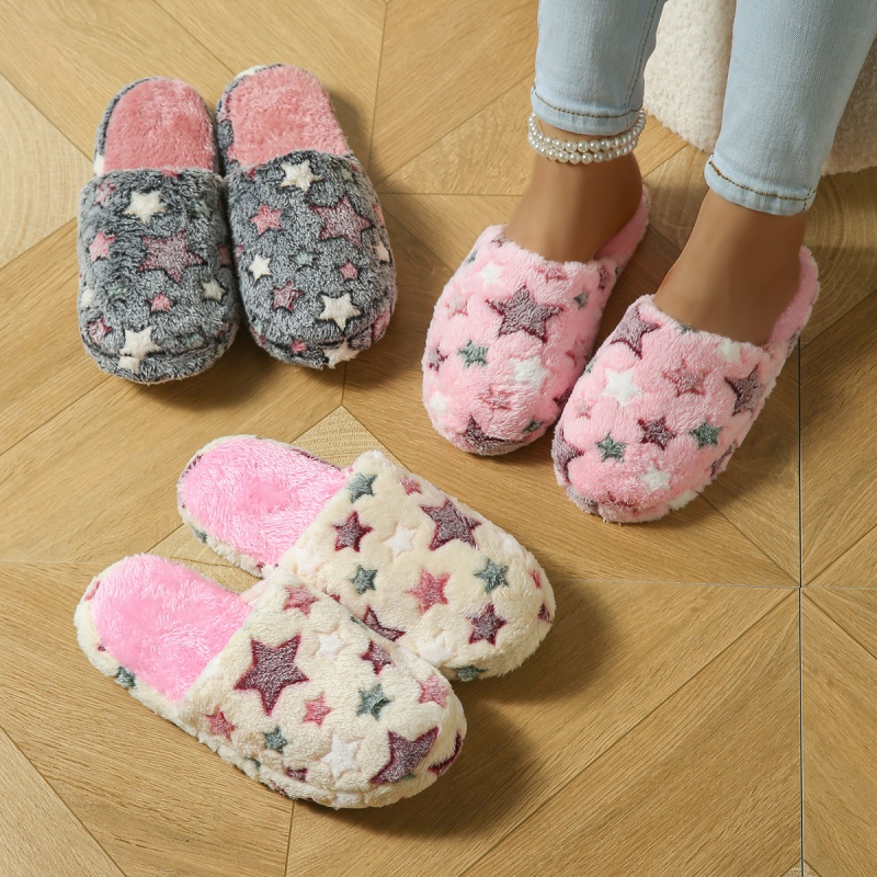 Beş Köşeli Yıldızlı Kadın Ev T - Women Shoes For Winter incelemesi ve fiyatı