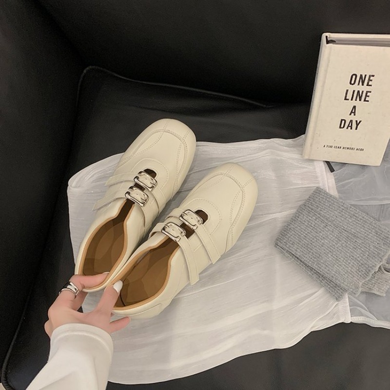 Moda Kadın Yuvarlak Burun Çift - Loafer Flat Women incelemesi ve fiyatı