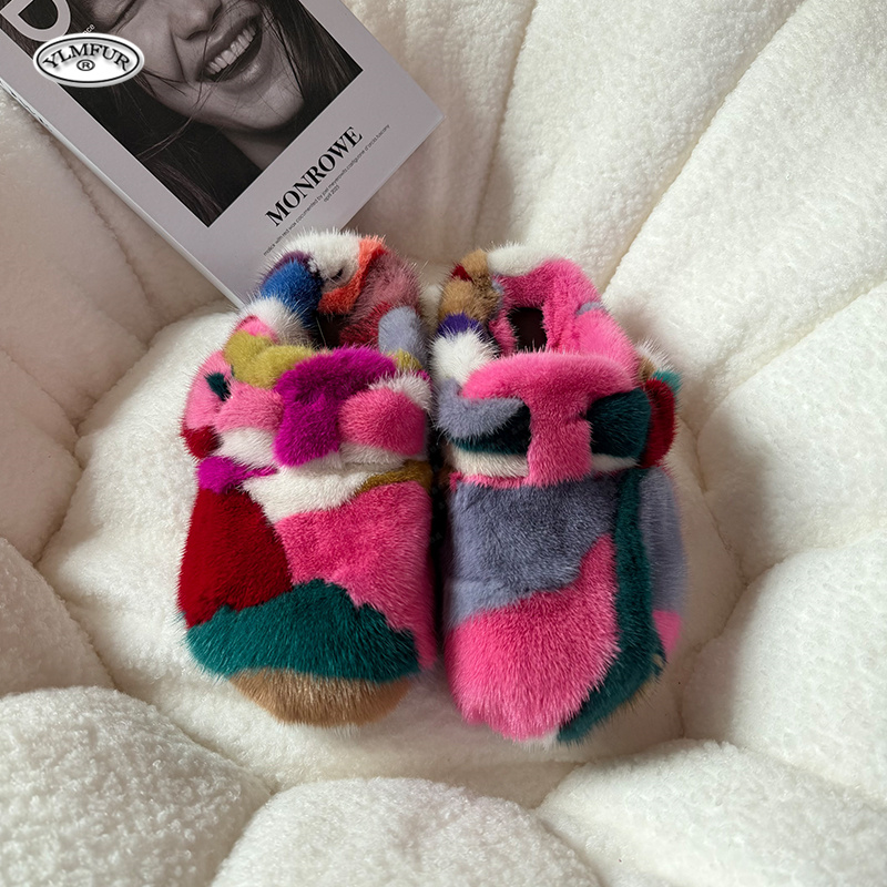 Yeni Kız Lüks Vizon Kürk Terli - Women'S Shoes For Fall incelemesi ve fiyatı