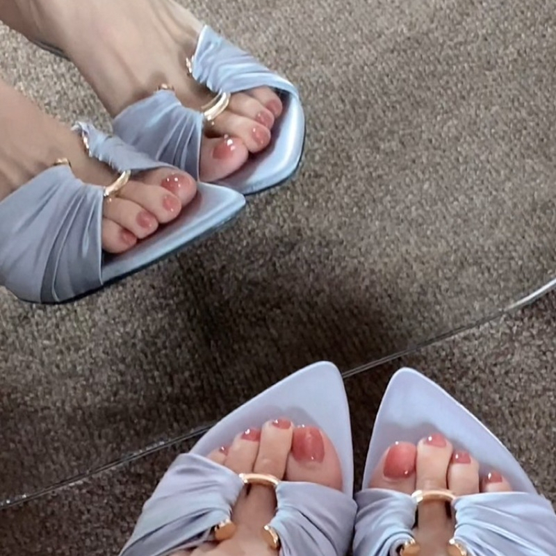 Yazlık Yeni Moda Açık Burunlu  - Thong Flat Sandal incelemesi ve fiyatı