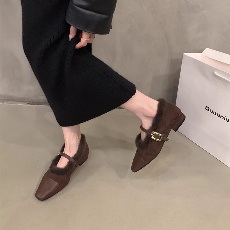 Loafer'lar Kürklü Ayakkabılar  - Women Shoes For Winter incelemesi ve fiyatı