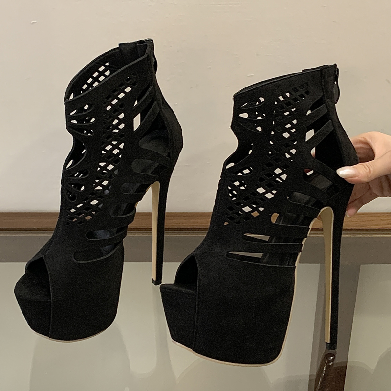 Eilyken Seksi Ince Yüksek Topu - Women Shoes Zipper incelemesi ve fiyatı