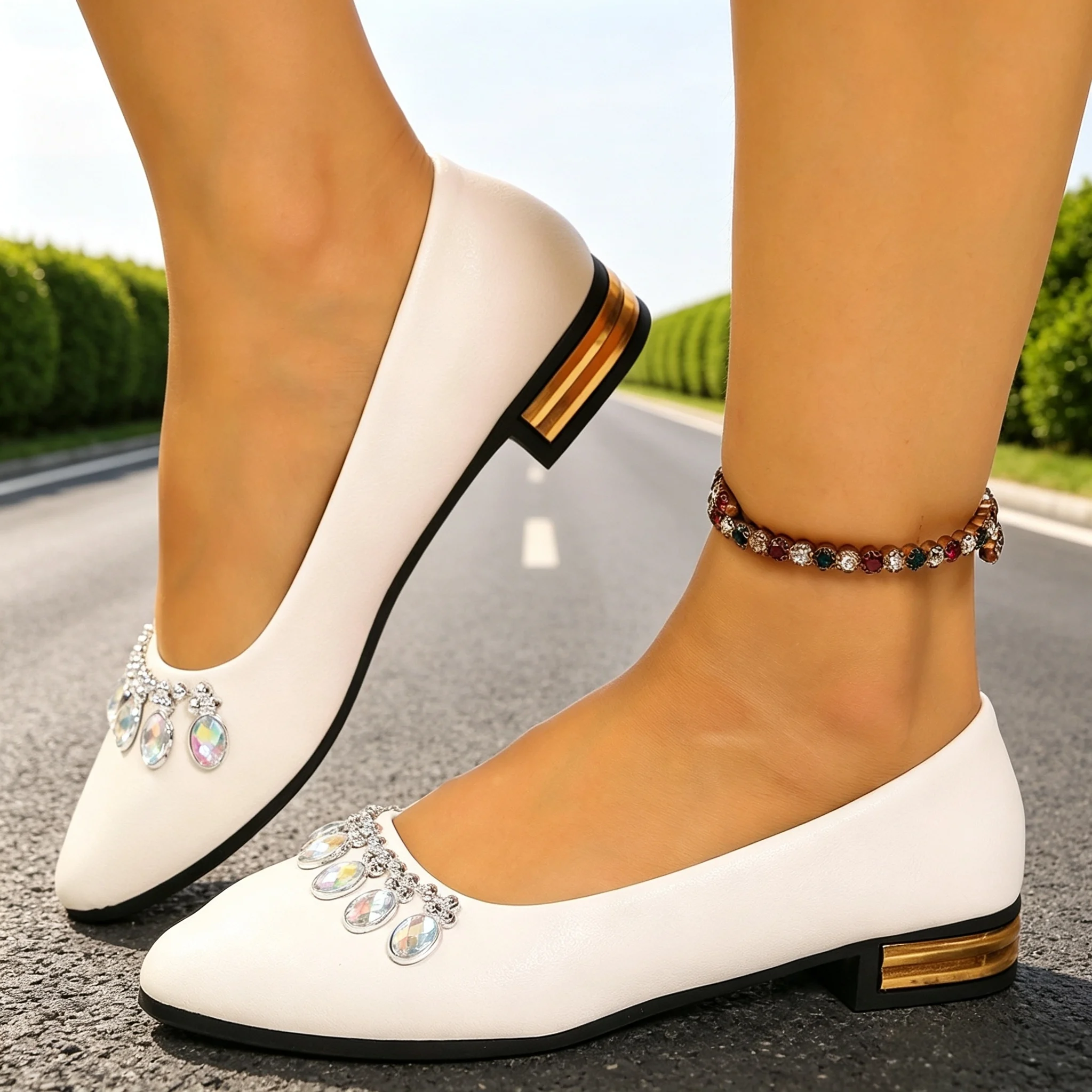 Kadın Düz Ayakkabılar Sivri Bu - Loafer Flat Women incelemesi ve fiyatı