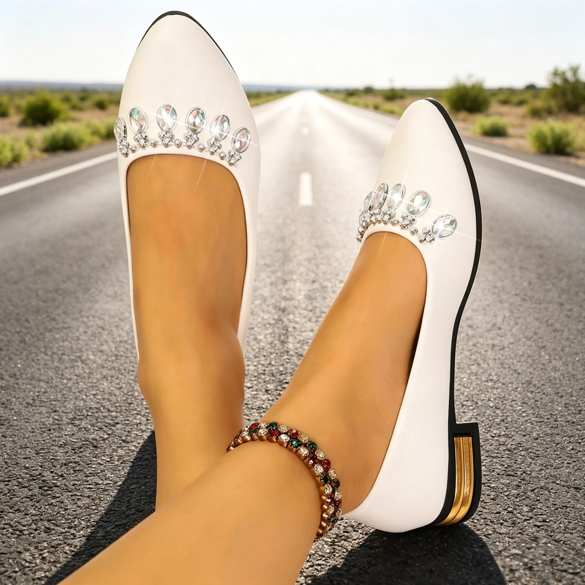 Kadın Düz Ayakkabılar Sivri Bu - Loafer Flat Women incelemesi ve fiyatı