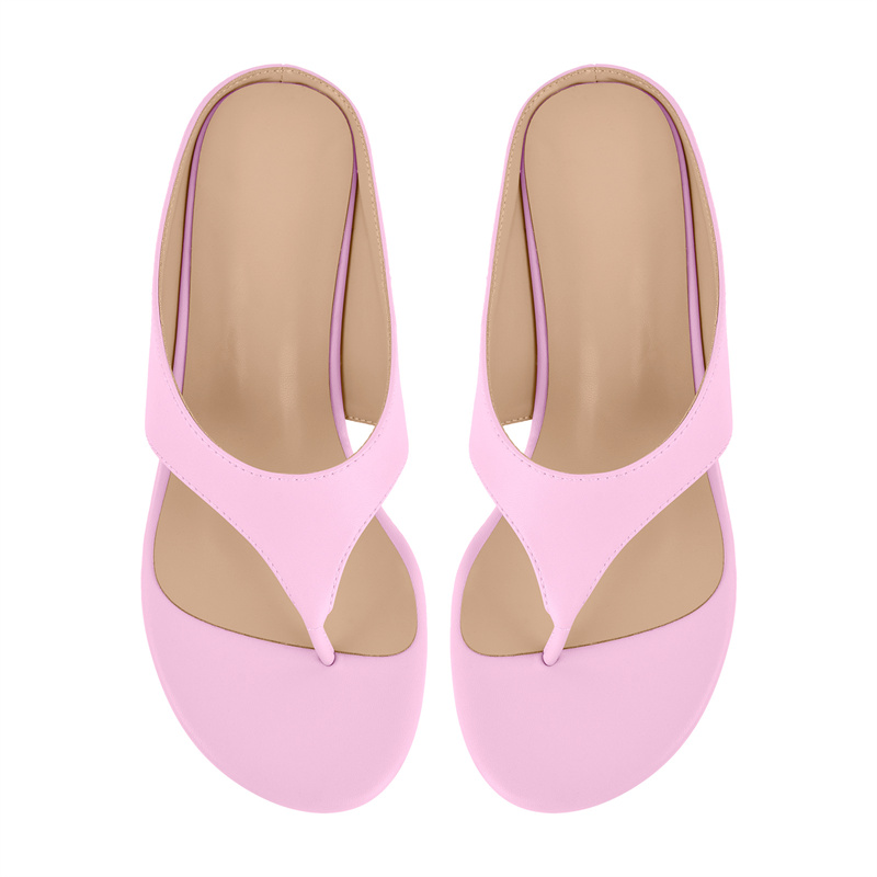 Onlymaker Kadın Pembe Tanga Do - Thong Flat Sandal incelemesi ve fiyatı