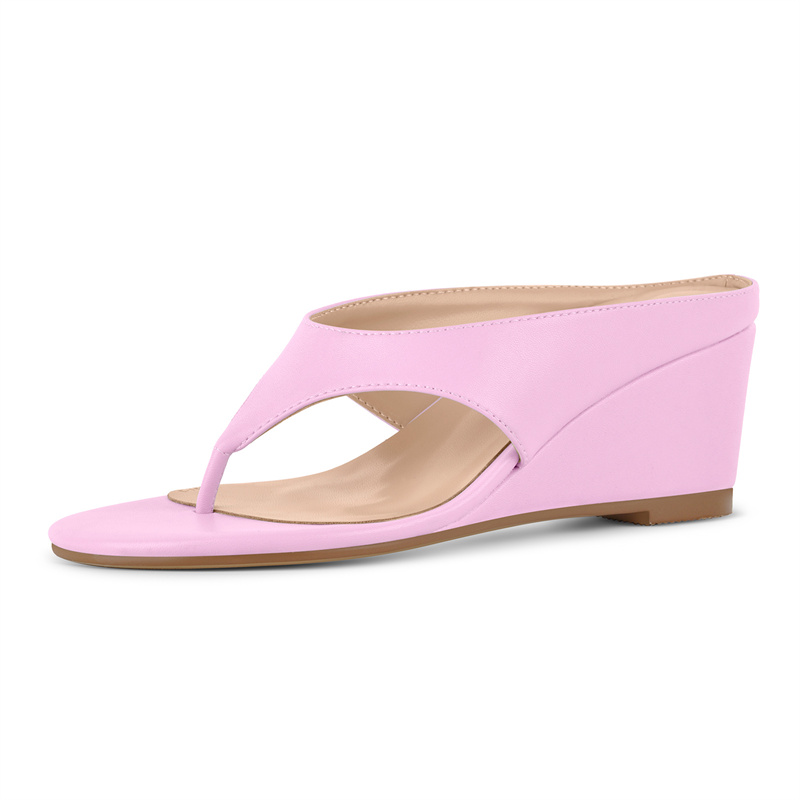 Onlymaker Kadın Pembe Tanga Do - Thong Flat Sandal incelemesi ve fiyatı