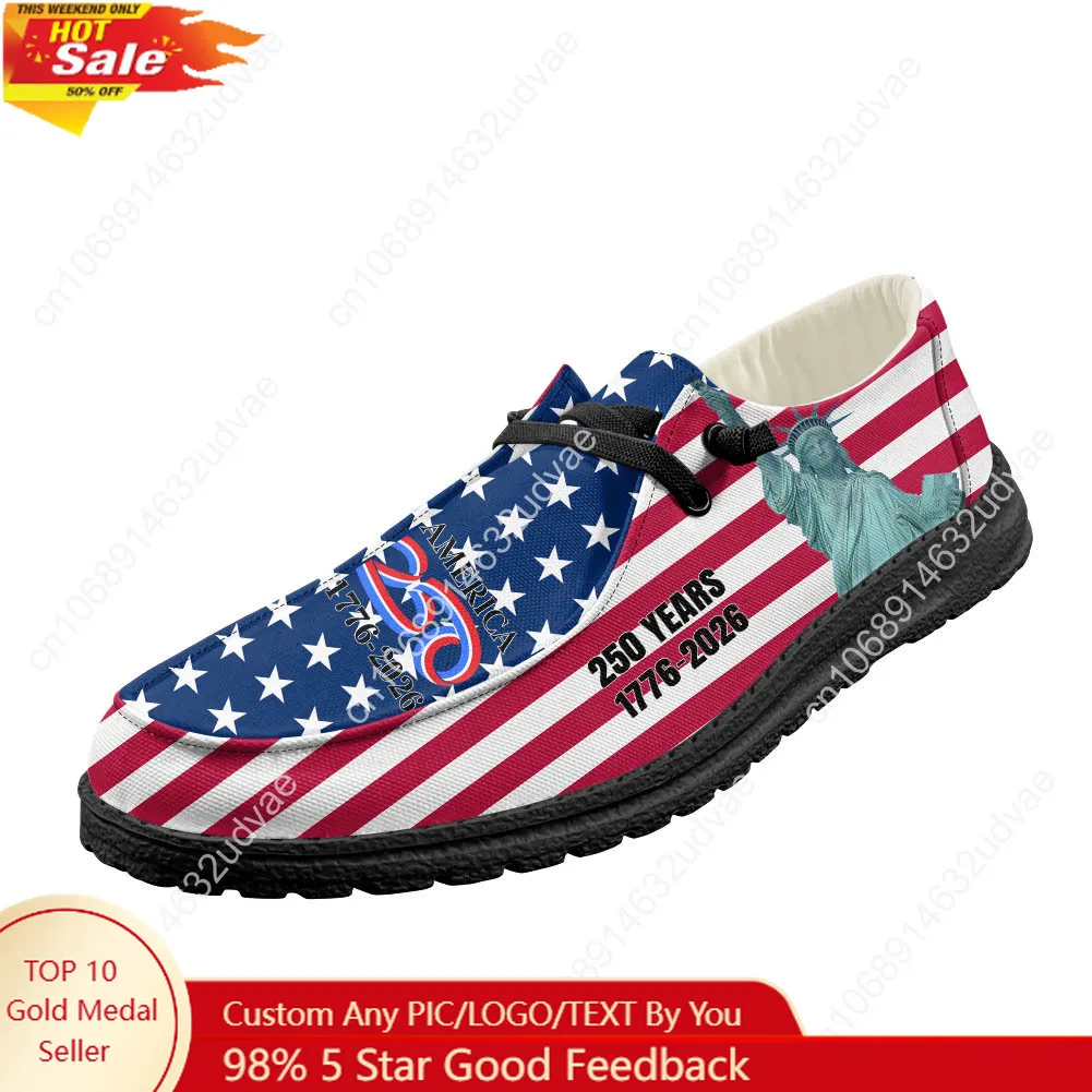 Amerika 250. Yıldönümü 1776-20 - Women'S Shoes Loafers Black incelemesi ve fiyatı