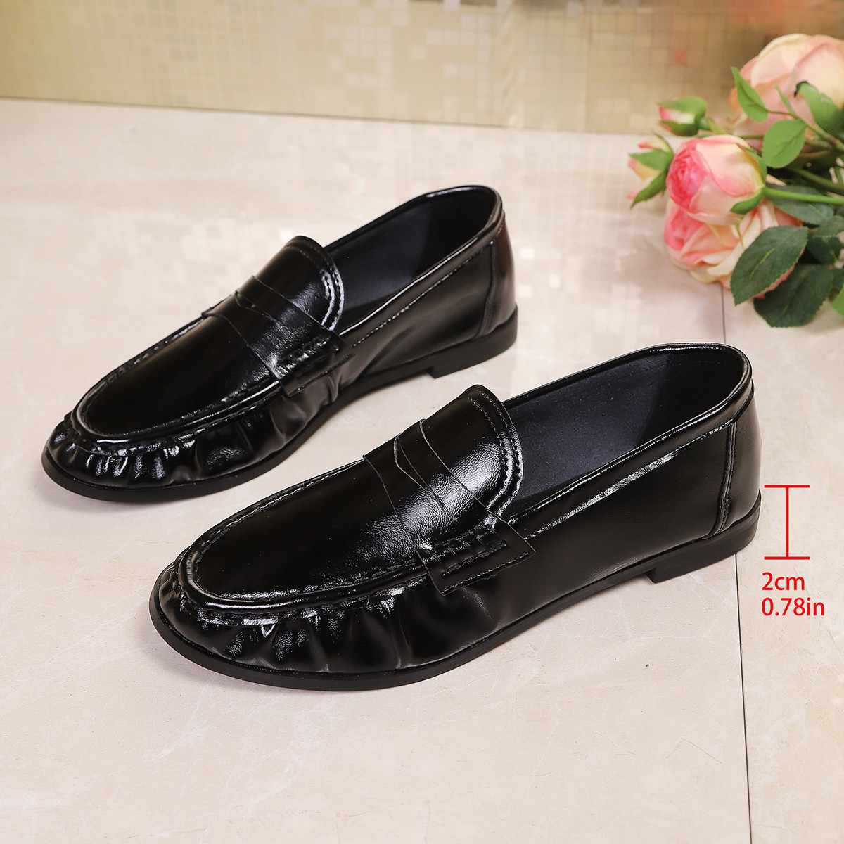 Kadın Yılan Desenli Loafer'lar - Women'S Shoes Loafers Black incelemesi ve fiyatı