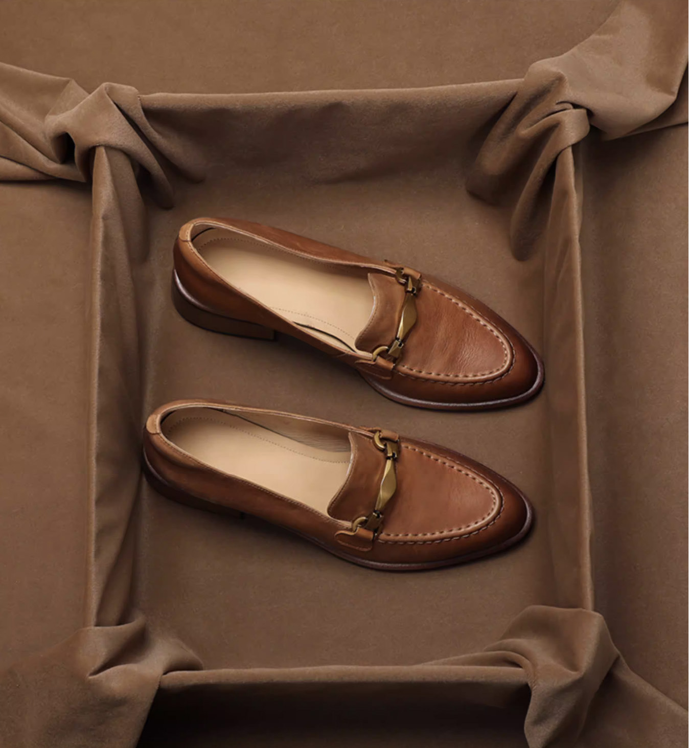 SHOEBOX İngiliz Retro Hakiki D - Loafer Flat Women incelemesi ve fiyatı